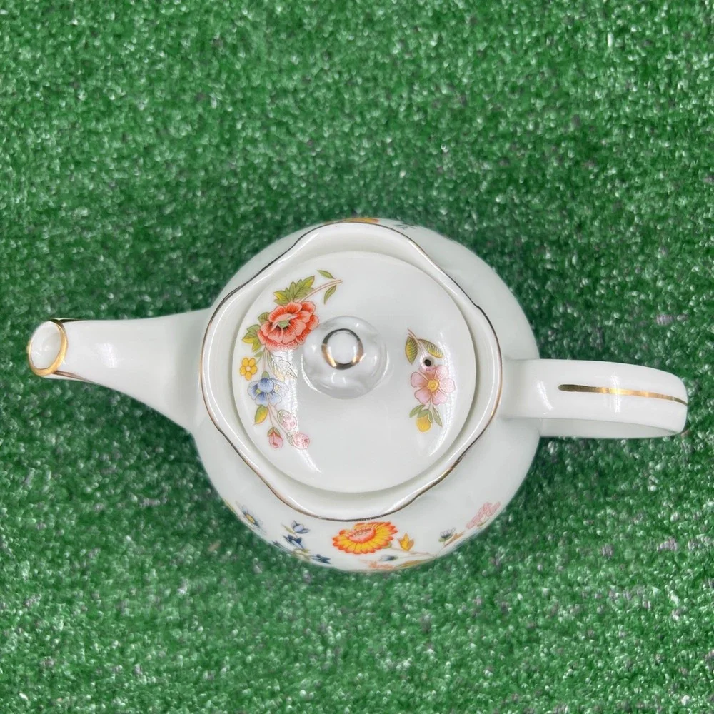 Robinson Design‎ Group 1989 Vintage Floral Teapot Made In Japan